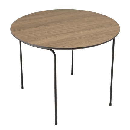 Table basse ronde JULIA 60x60cm mocha