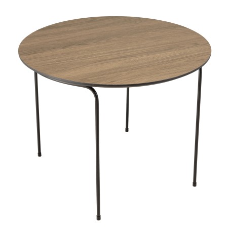 Table basse ronde JULIA 60x60cm mocha