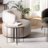 Table d'appoint JULIA - Design élégant - 50x50cm