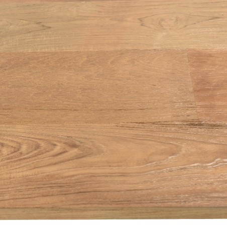 MAXENCE - Rectangular Dining Table 220x100cm Recycled Teak