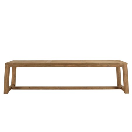 KALLY Set no. 8 Recycled Teak & Rattan Garden Furniture Set for 8/10 People