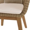 KALLY - Set no. 11 Recycled Teak & Rattan Garden Furniture Set