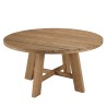 Ensemble de jardin KALLY - Lot n°28 en teck recyclé et rotin synthétique