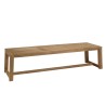VALERIA - Set no. 3 Recycled Teak and Synthetic Rattan Garden Furniture Set