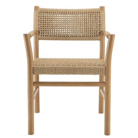 VALERIA Garden Furniture Set - Recycled Teak & Rattan - 8-10 People