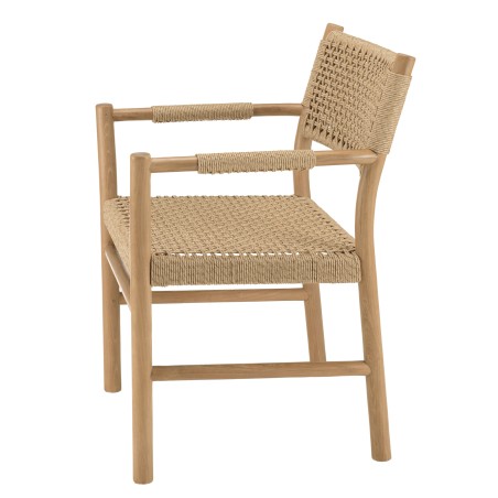VALERIA Garden Furniture Set - Recycled Teak & Rattan - 8-10 People