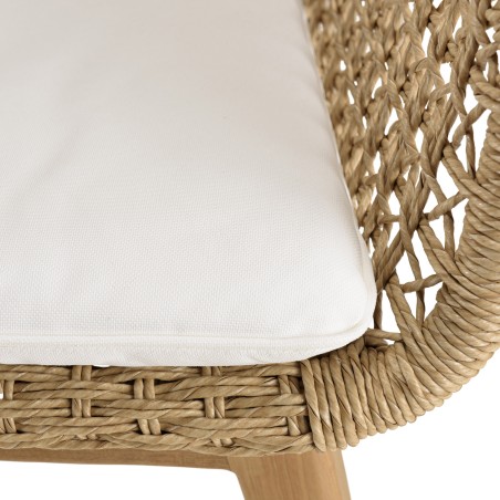 VALERIA Set no. 22 Recycled Teak Garden Furniture Set for 4 People
