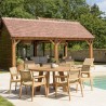 VALERIA Set no. 30 Garden Furniture Set for 6 People