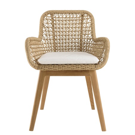VALERIA - Set no. 32 Recycled Teak and Synthetic Rattan Garden Furniture Set