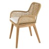 VALERIA - Set no. 32 Recycled Teak and Synthetic Rattan Garden Furniture Set