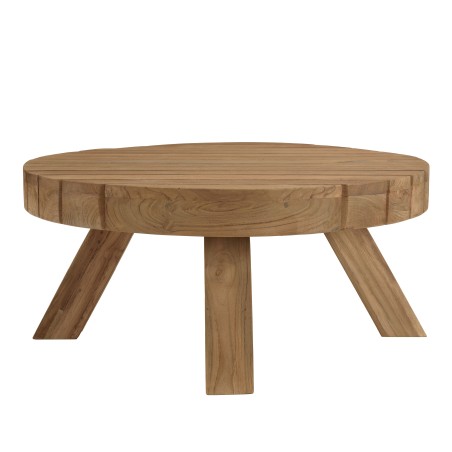 Salon de jardin VALERIA - Lot n°35 en teck recyclé et rotin synthétique