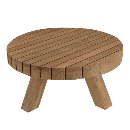 Salon de jardin VALERIA - Lot n°35 en teck recyclé et rotin synthétique