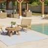 Tapis d'extérieur rectangulaire QUENTIN 200x290cm gris chiné