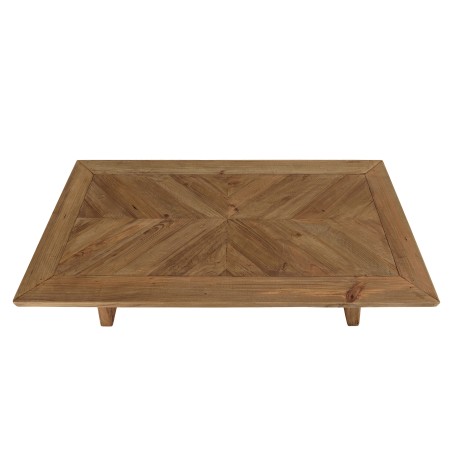 SANDY Rectangular Coffee Table 130x70cm - Recycled Pine Wood