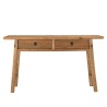 SANDY - Recycled Pine Console Table with 2 Drawers