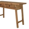 Console SANDY - Bois pin recyclé 2 tiroirs