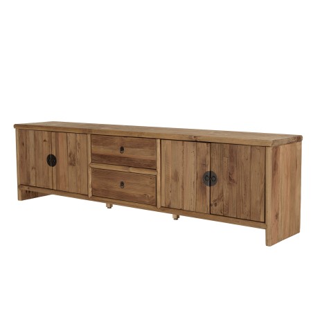 SANDY TV Stand - Recycled Pine Wood - 240cm Length