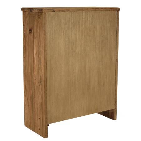 Buffet SANDY - Bois pin recyclé 2 portes 1 niche