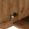 SANDY - Sideboard with 4 Doors Recycled Pine Wood | Functional and Elegant Storage Solution