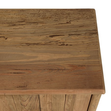 SANDY - Sideboard with 4 Doors Recycled Pine Wood | Functional and Elegant Storage Solution