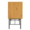 Buffet SCOTT 4 portes décor effet bois
