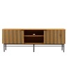 Meuble TV SCOTT 2 portes 2 niches