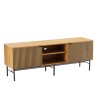 Meuble TV SCOTT 2 portes 2 niches