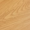 SCOTT Coffee Table with 2 Drawers in Black/Natural Wood Effect Finish