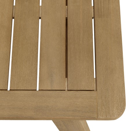 Table à manger de jardin CELESTIN en acacia 200x95cm