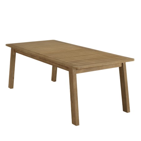 Table à manger de jardin CELESTIN en acacia 200x95cm