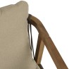 Lot de 2 fauteuils CELESTIN en acacia et cordage synthétique