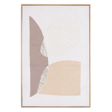 Décoration murale HOMER 63x93cm formes abstraites
