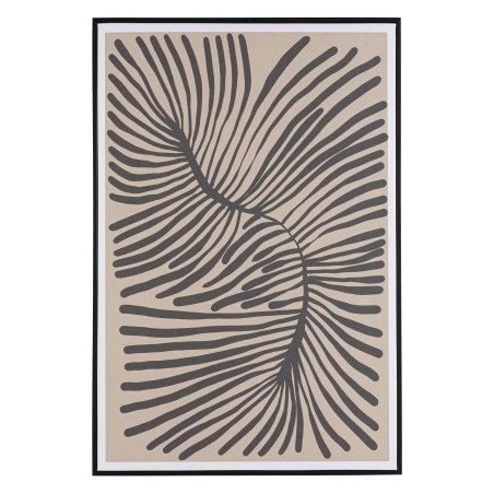HOMER Wall Decoration B - Japanese Paper, Black Frame - 63x93cm