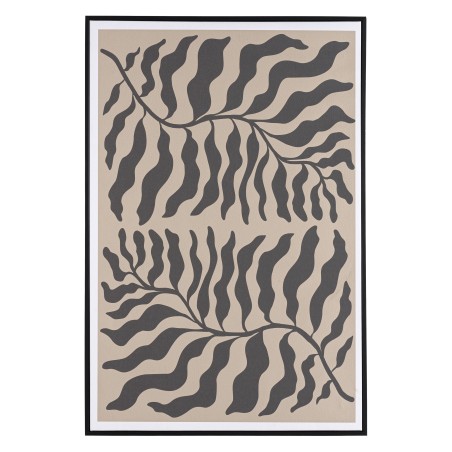HOMER Wall Decoration C - 63x93cm Japanese Paper, Black Frame