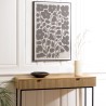Décoration murale HOMER - Motifs floraux - 63x93cm