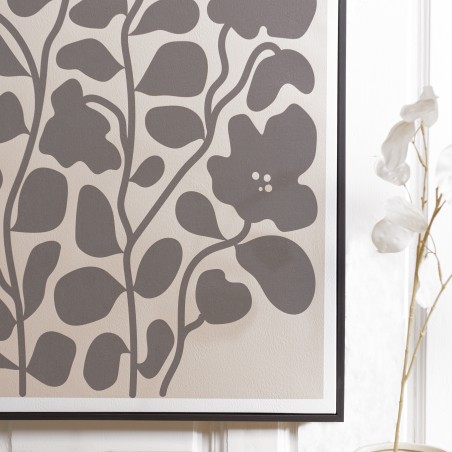 Décoration murale HOMER - Motifs floraux - 63x93cm
