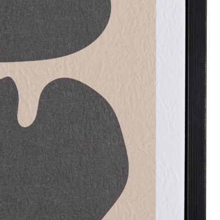 HOMER Wall Decoration - Japanese Paper, Black Frame - 63x93cm