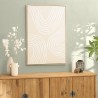 Cadre mural HOMER - Décoration moderne 83x123cm