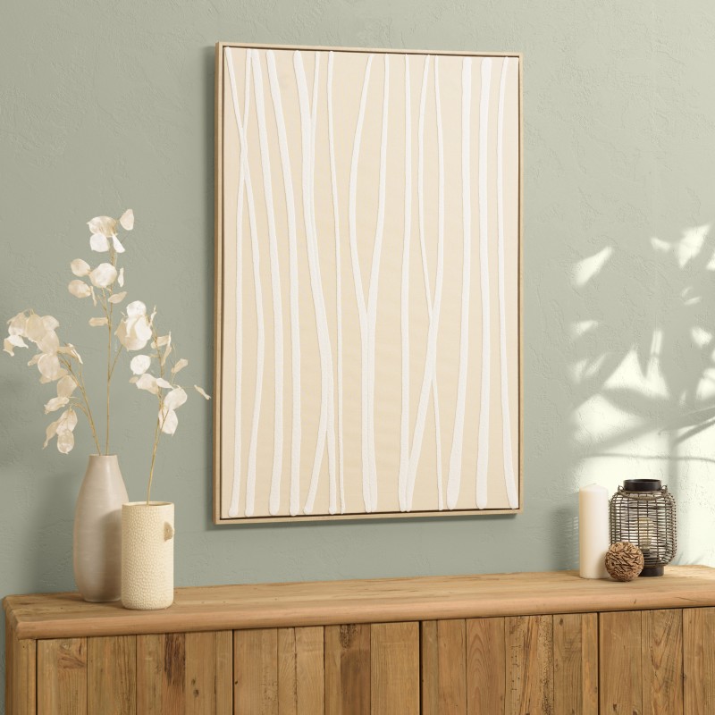 Décoration murale HOMER - Cadre naturel - 83x123cm Décoration murale HOMER - Cadre naturel - 83x123cm