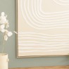 Décoration murale HOMER - 83x123cm, lignes abstraites