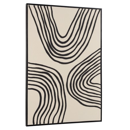 Décoration murale HOMER B - Lignes abstraites 83x123cm