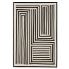 Décoration murale HOMER C lignes abstraites 83x123cm
