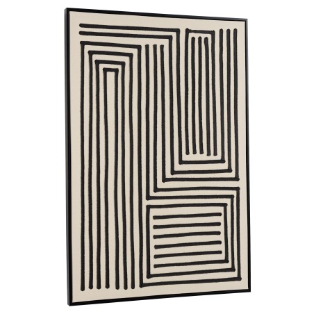 Décoration murale HOMER C lignes abstraites 83x123cm