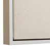 HOMER Wall Decoration 83x123cm Flower Motifs - Natural Frame