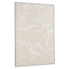 HOMER Wall Decoration 83x123cm Flower Motifs - Natural Frame
