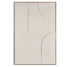 Décoration murale HOMER 83x123cm formes abstraites beiges