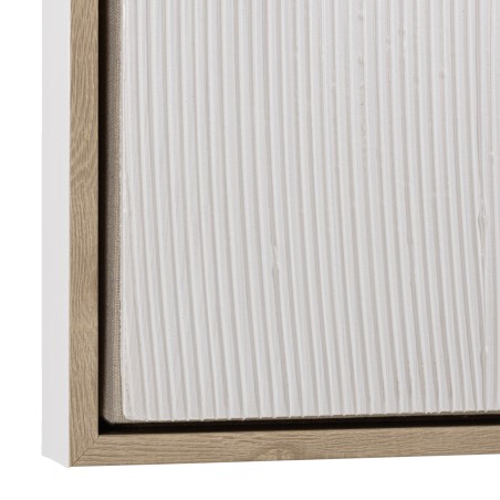 HOMER Wall Decoration 83x123cm - Two-Tone Frame - Mixed Materials