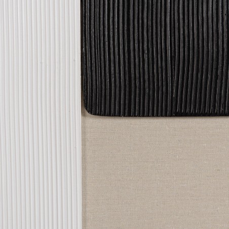 HOMER Wall Decoration 83x123cm - Two-Tone Frame - Mixed Materials
