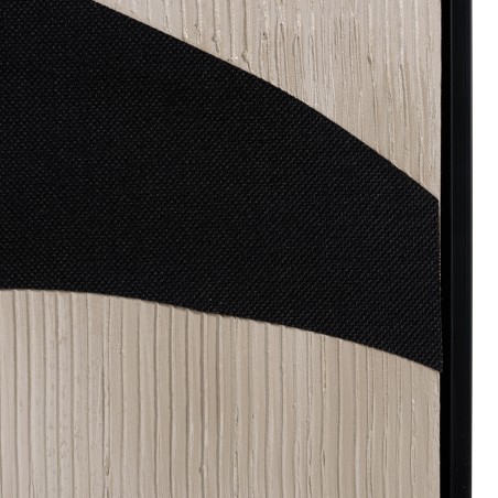 HOMER Wall Decoration 83x123cm Abstract Shapes No. 1 - Black Frame