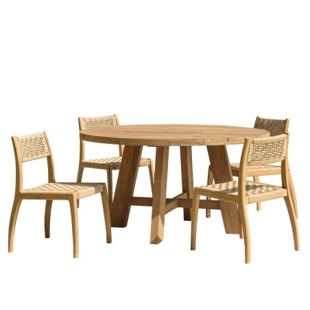 VALERIA - Set no. 25 Recycled Teak Garden Furniture Set